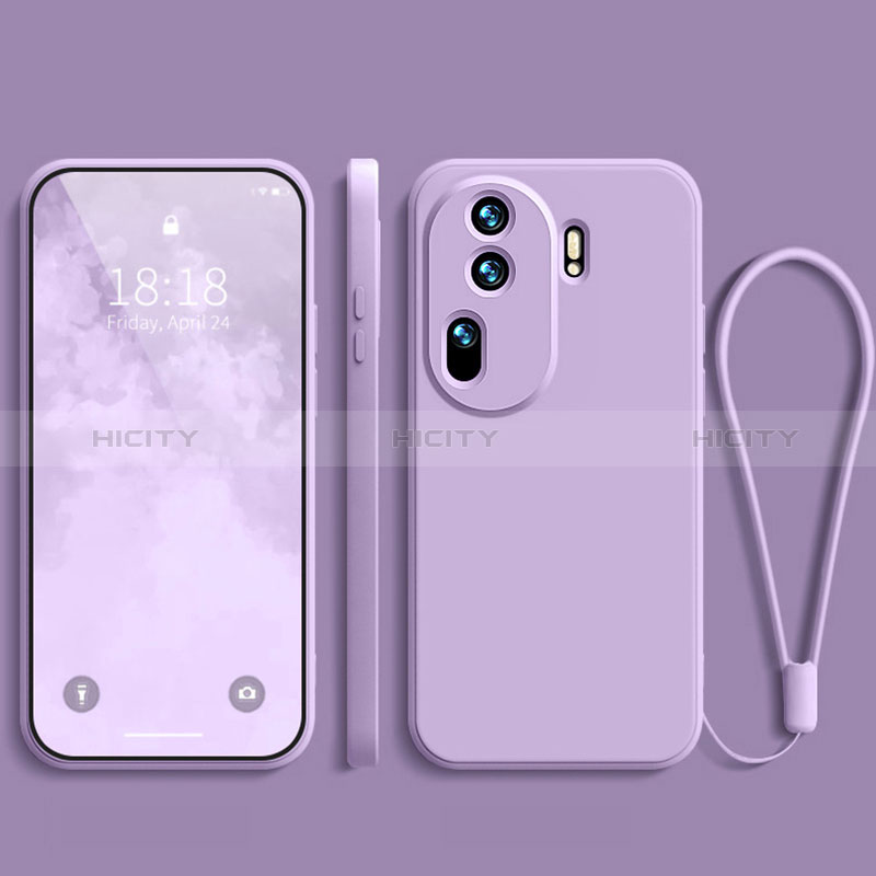 Silikon Hülle Handyhülle Ultra Dünn Flexible Schutzhülle 360 Grad Ganzkörper Tasche YK3 für Oppo Reno11 Pro 5G groß