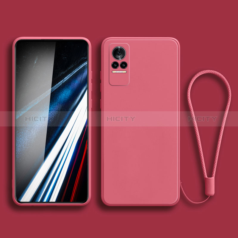 Silikon Hülle Handyhülle Ultra Dünn Flexible Schutzhülle 360 Grad Ganzkörper Tasche YK3 für Xiaomi Civi 1S 5G Pink