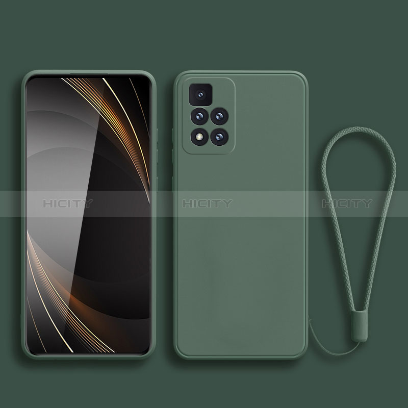 Silikon Hülle Handyhülle Ultra Dünn Flexible Schutzhülle 360 Grad Ganzkörper Tasche YK3 für Xiaomi Mi 11i 5G (2022) groß