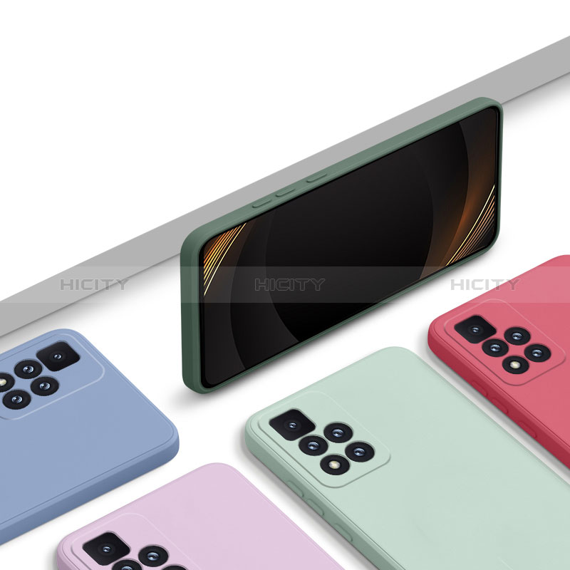 Silikon Hülle Handyhülle Ultra Dünn Flexible Schutzhülle 360 Grad Ganzkörper Tasche YK3 für Xiaomi Poco X4 NFC groß