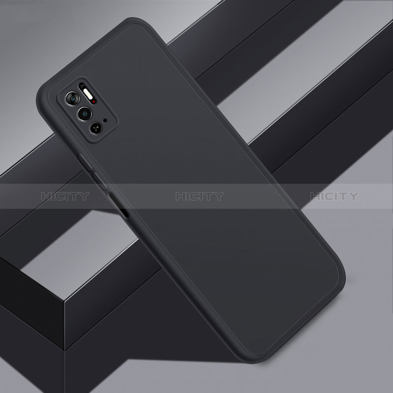 Silikon Hülle Handyhülle Ultra Dünn Flexible Schutzhülle 360 Grad Ganzkörper Tasche YK3 für Xiaomi Redmi Note 10T 5G groß