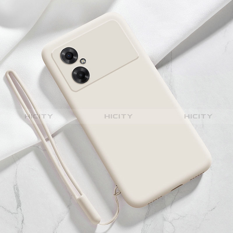 Silikon Hülle Handyhülle Ultra Dünn Flexible Schutzhülle 360 Grad Ganzkörper Tasche YK3 für Xiaomi Redmi Note 11R 5G Weiß Plus