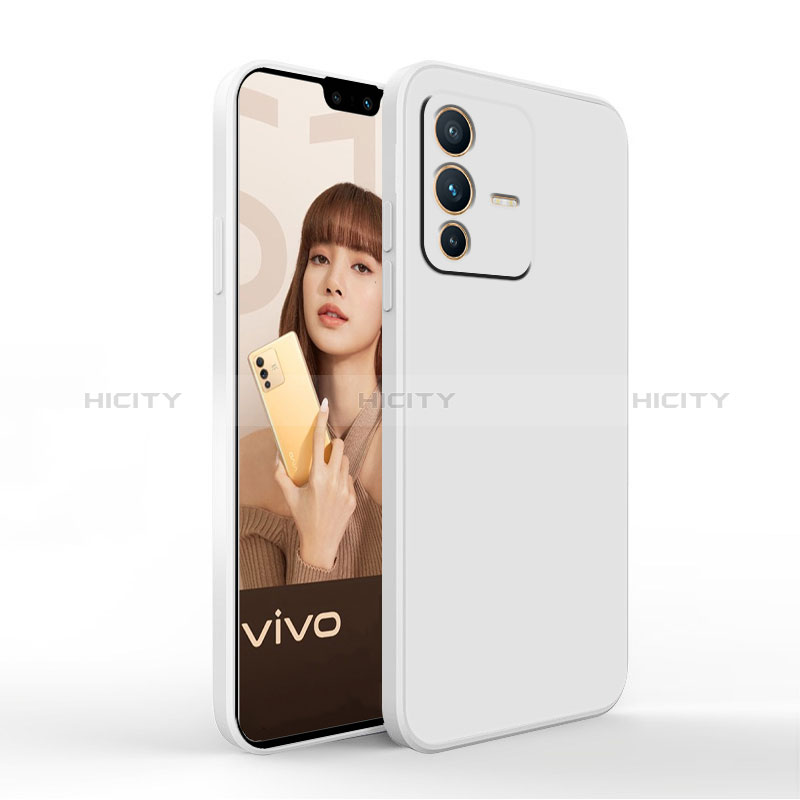 Silikon Hülle Handyhülle Ultra Dünn Flexible Schutzhülle 360 Grad Ganzkörper Tasche YK4 für Vivo V23 Pro 5G