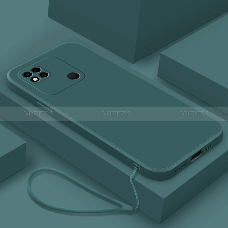 Silikon Hülle Handyhülle Ultra Dünn Flexible Schutzhülle 360 Grad Ganzkörper Tasche YK4 für Xiaomi POCO C31 Grün