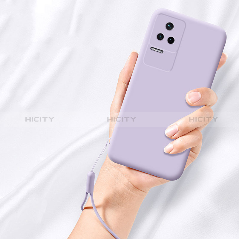 Silikon Hülle Handyhülle Ultra Dünn Flexible Schutzhülle 360 Grad Ganzkörper Tasche YK4 für Xiaomi Redmi K40S 5G groß