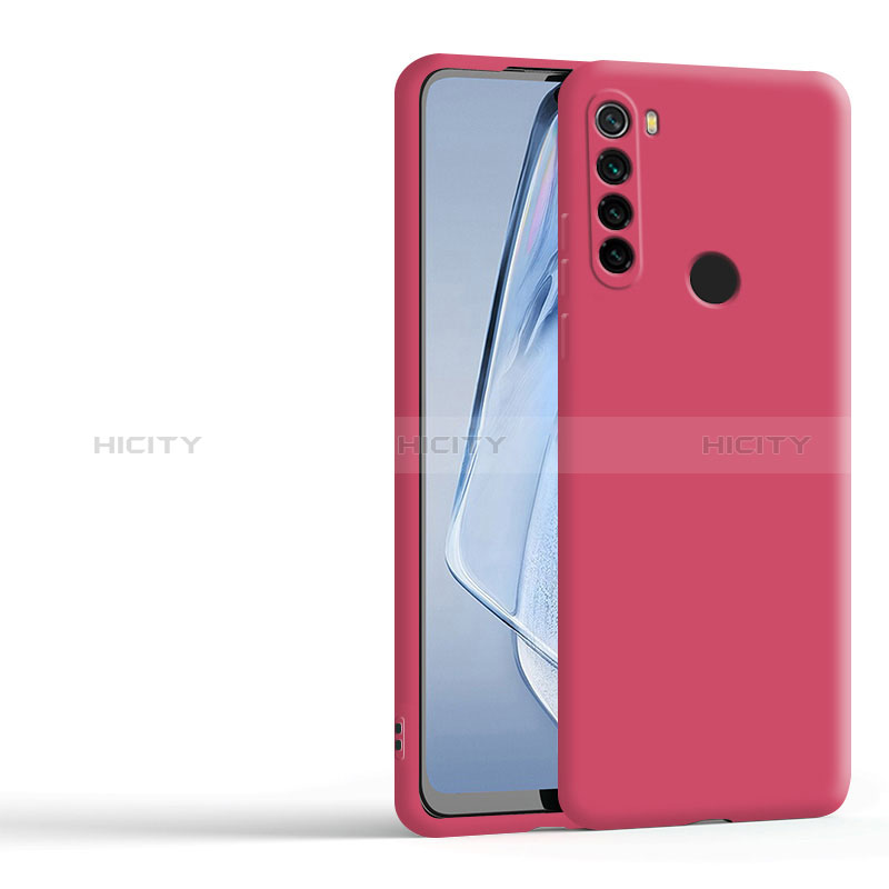 Silikon Hülle Handyhülle Ultra Dünn Flexible Schutzhülle 360 Grad Ganzkörper Tasche YK4 für Xiaomi Redmi Note 8 (2021) Pink Plus