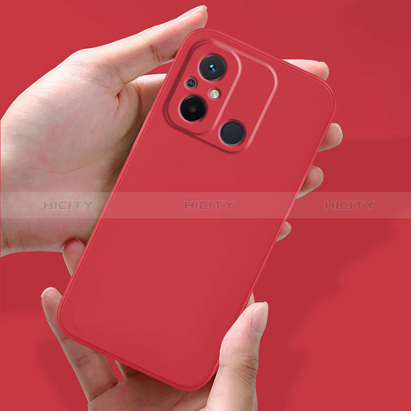 Silikon Hülle Handyhülle Ultra Dünn Flexible Schutzhülle 360 Grad Ganzkörper Tasche YK5 für Xiaomi Redmi 12C 4G groß