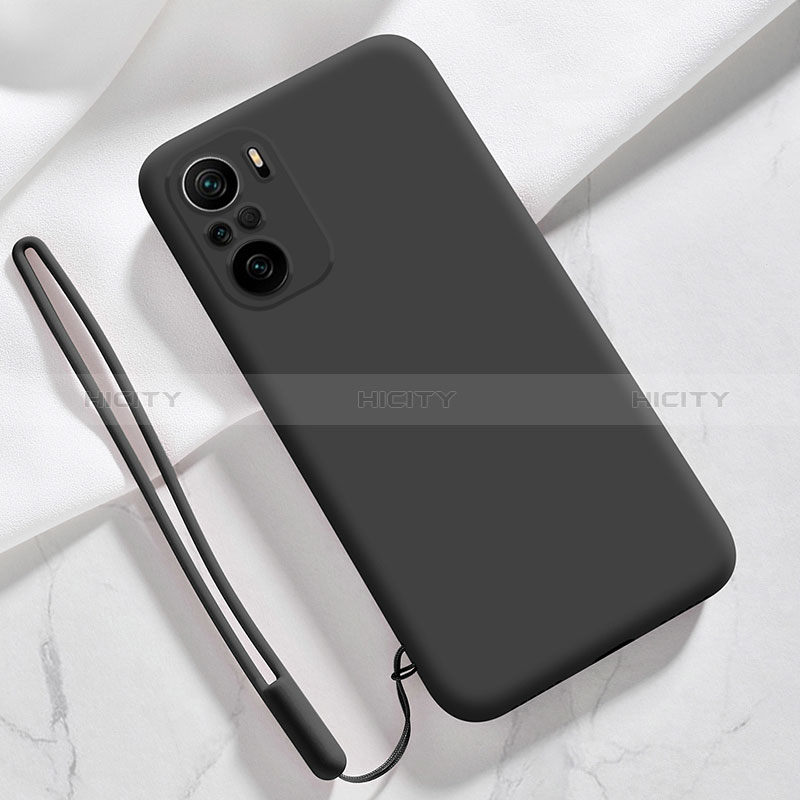 Silikon Hülle Handyhülle Ultra Dünn Flexible Schutzhülle 360 Grad Ganzkörper Tasche YK6 für Xiaomi Mi 11X Pro 5G Schwarz