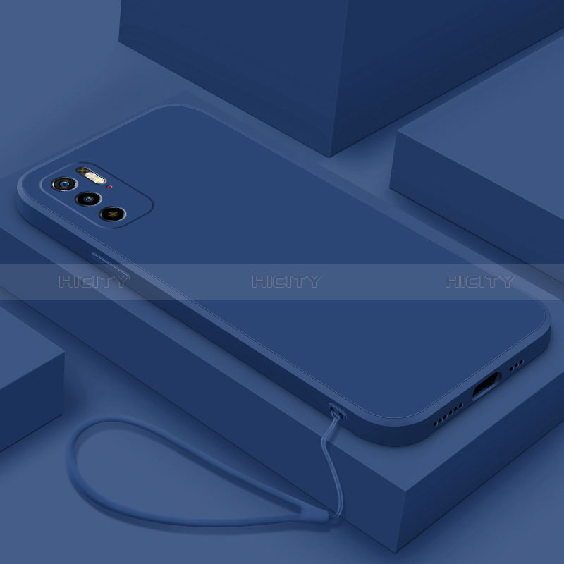 Silikon Hülle Handyhülle Ultra Dünn Flexible Schutzhülle 360 Grad Ganzkörper Tasche YK6 für Xiaomi POCO M3 Pro 5G