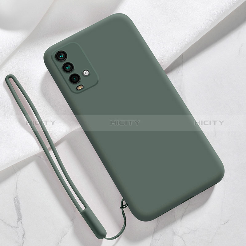 Silikon Hülle Handyhülle Ultra Dünn Flexible Schutzhülle 360 Grad Ganzkörper Tasche YK6 für Xiaomi Redmi 9 Power groß