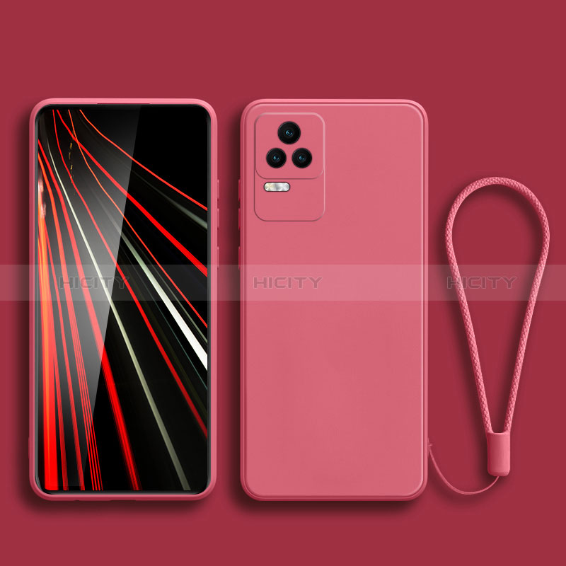 Silikon Hülle Handyhülle Ultra Dünn Flexible Schutzhülle 360 Grad Ganzkörper Tasche YK6 für Xiaomi Redmi K50 Pro 5G Pink Plus