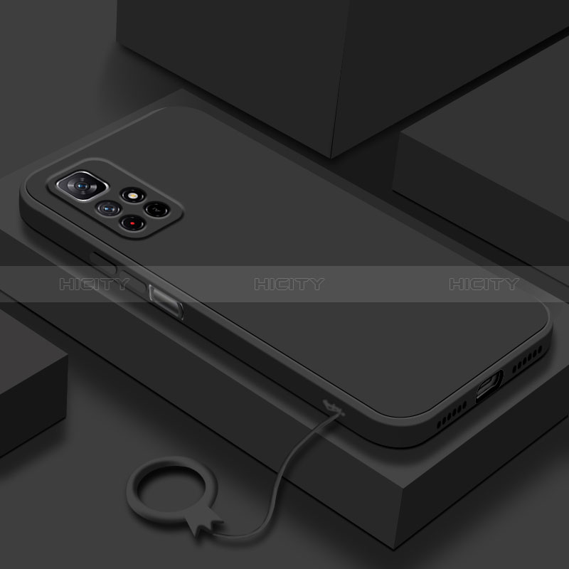 Silikon Hülle Handyhülle Ultra Dünn Flexible Schutzhülle 360 Grad Ganzkörper Tasche YK6 für Xiaomi Redmi Note 11 5G groß