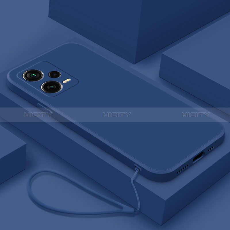 Silikon Hülle Handyhülle Ultra Dünn Flexible Schutzhülle 360 Grad Ganzkörper Tasche YK6 für Xiaomi Redmi Note 12 Explorer Blau