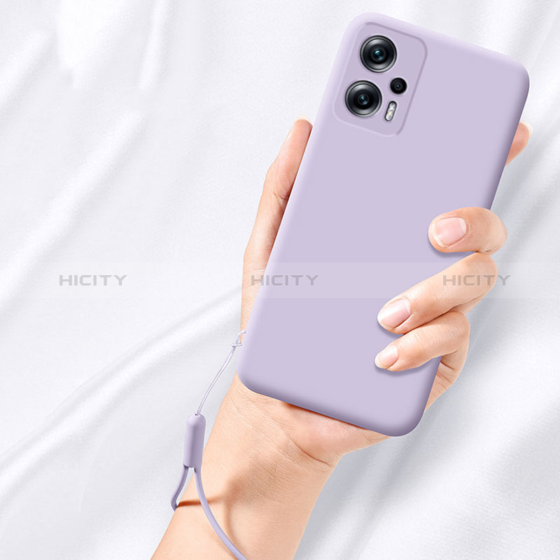 Silikon Hülle Handyhülle Ultra Dünn Flexible Schutzhülle 360 Grad Ganzkörper Tasche YK7 für Xiaomi Redmi Note 11T Pro 5G groß