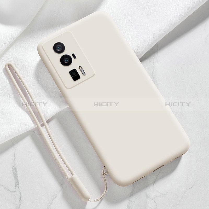 Silikon Hülle Handyhülle Ultra Dünn Flexible Schutzhülle 360 Grad Ganzkörper Tasche YK8 für Xiaomi Poco F5 Pro 5G groß