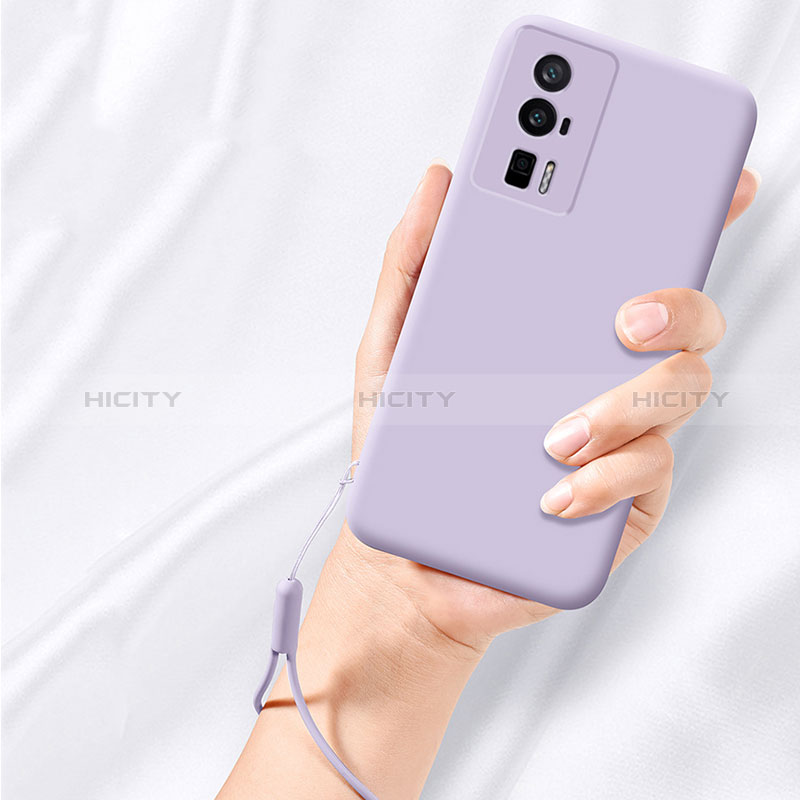 Silikon Hülle Handyhülle Ultra Dünn Flexible Schutzhülle 360 Grad Ganzkörper Tasche YK8 für Xiaomi Redmi K60 Pro 5G