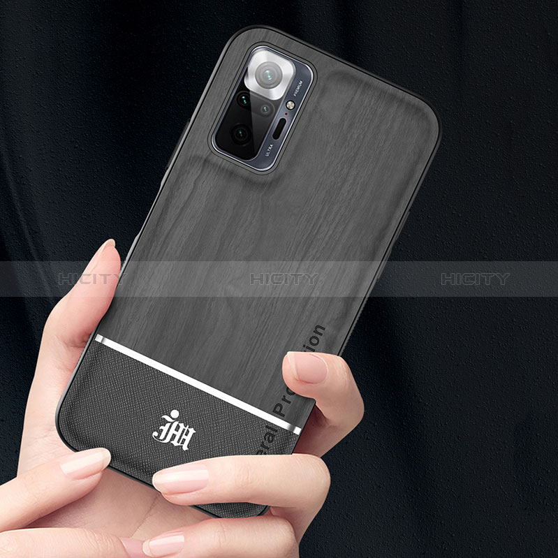 Silikon Hülle Handyhülle Ultra Dünn Flexible Schutzhülle Tasche JM1 für Xiaomi Redmi Note 10 Pro Max