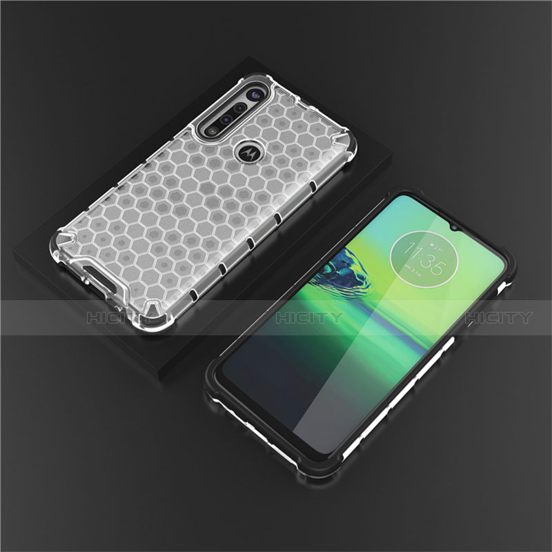 Silikon Hülle Handyhülle Ultra Dünn Flexible Schutzhülle Tasche S01 für Motorola Moto G8 Play