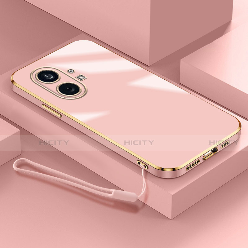 Silikon Hülle Handyhülle Ultra Dünn Flexible Schutzhülle Tasche S01 für Nothing Phone 1 Rosegold Plus