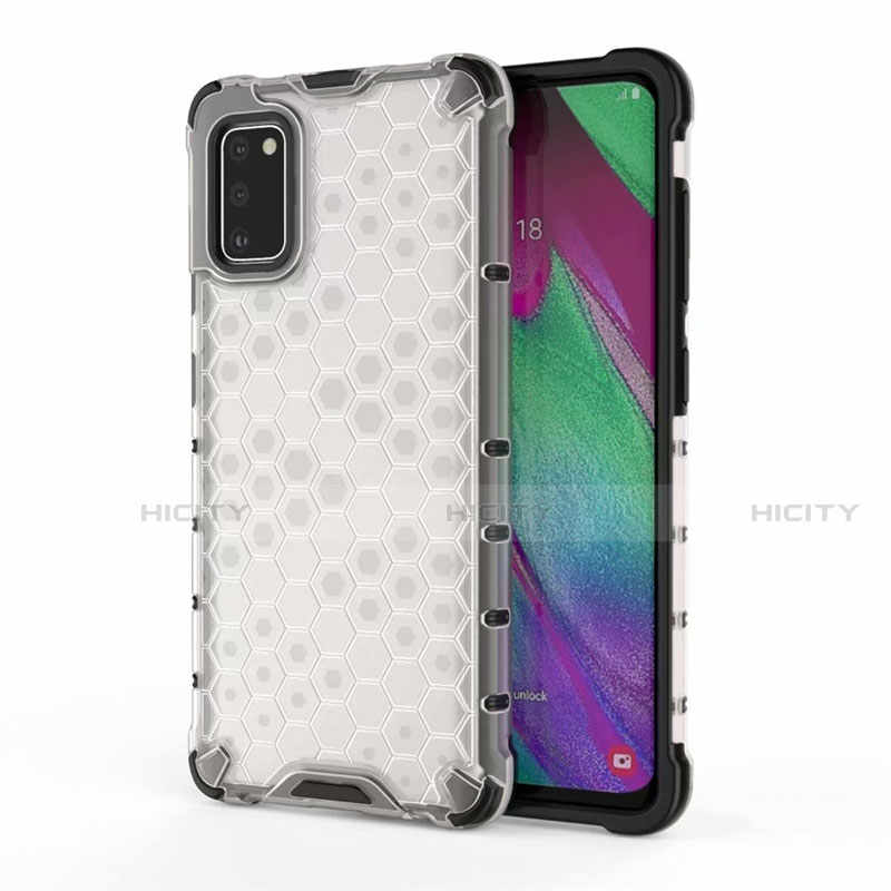 Silikon Hülle Handyhülle Ultra Dünn Flexible Schutzhülle Tasche S01 für Samsung Galaxy A41 groß