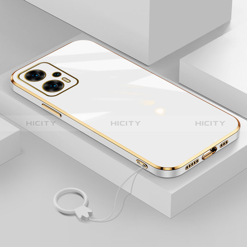 Silikon Hülle Handyhülle Ultra Dünn Flexible Schutzhülle Tasche S02 für Xiaomi Poco X4 GT 5G Weiß