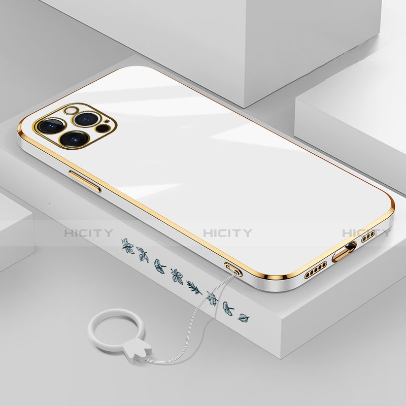 Silikon Hülle Handyhülle Ultra Dünn Flexible Schutzhülle Tasche S03 für Apple iPhone 13 Pro Max