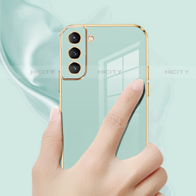 Silikon Hülle Handyhülle Ultra Dünn Flexible Schutzhülle Tasche S04 für Samsung Galaxy S22 Plus 5G