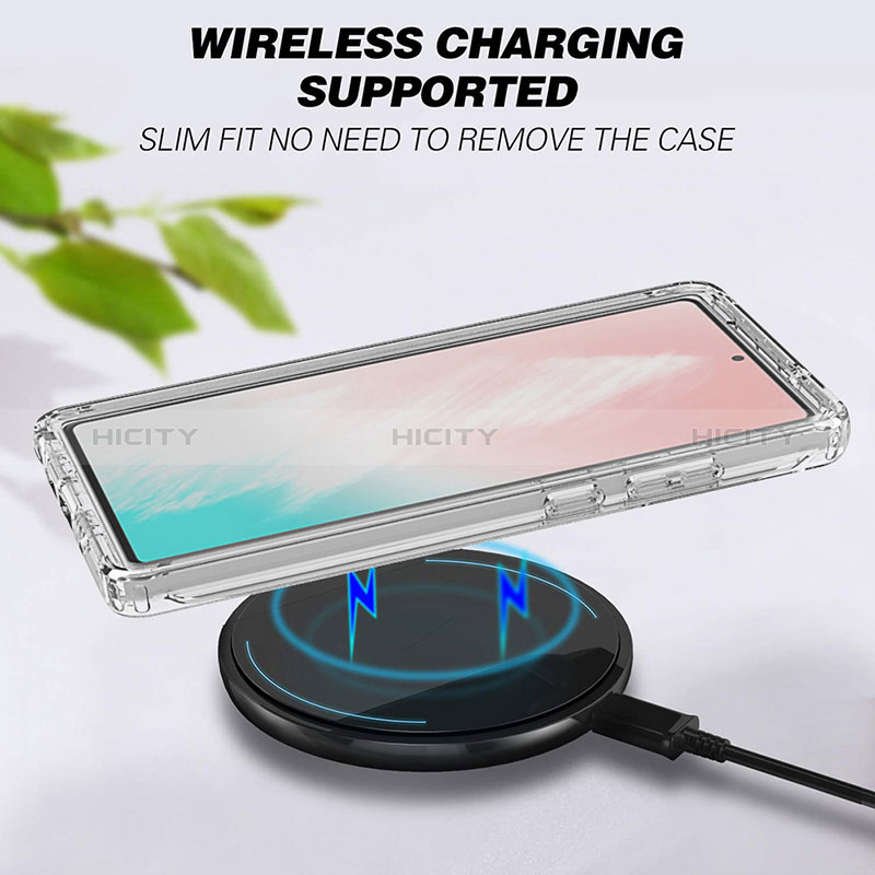 Silikon Hülle Handyhülle Ultra Dünn Flexible Schutzhülle Tasche Transparent Vorder und Rückseite 360 Grad Ganzkörper Farbverlauf für Samsung Galaxy Note 20 5G