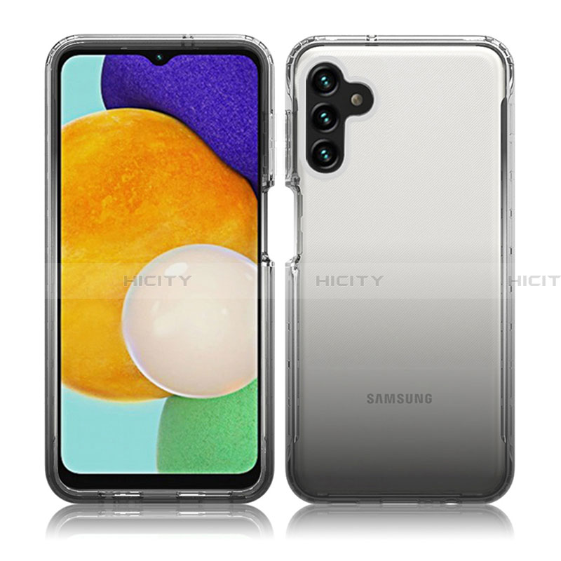 Silikon Hülle Handyhülle Ultra Dünn Flexible Schutzhülle Tasche Transparent Vorder und Rückseite 360 Grad Ganzkörper Farbverlauf JX1 für Samsung Galaxy A13 5G groß