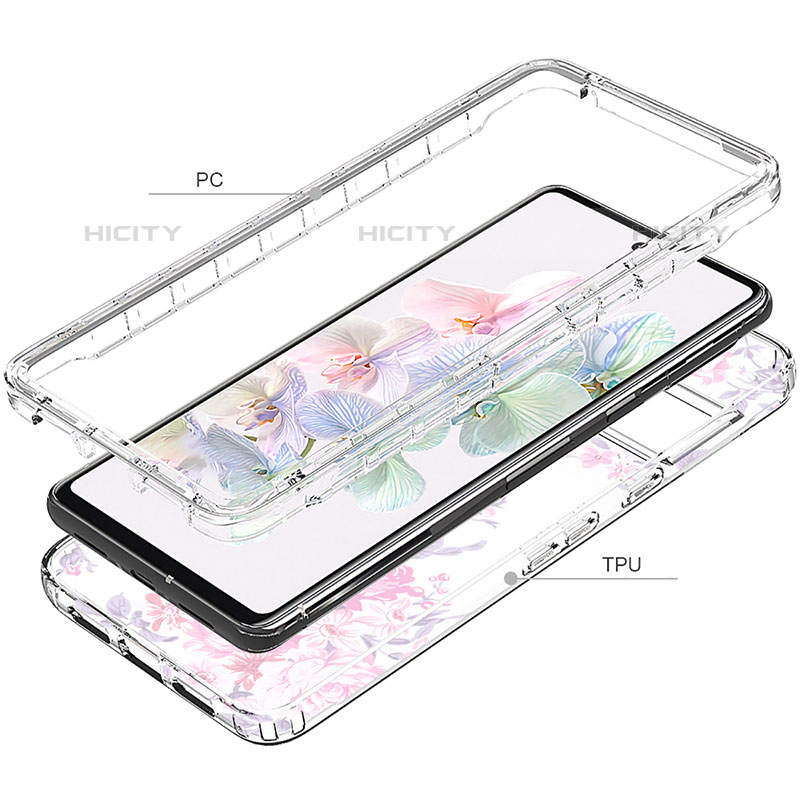 Silikon Hülle Handyhülle Ultra Dünn Flexible Schutzhülle Tasche Transparent Vorder und Rückseite 360 Grad Ganzkörper für Google Pixel 7 5G