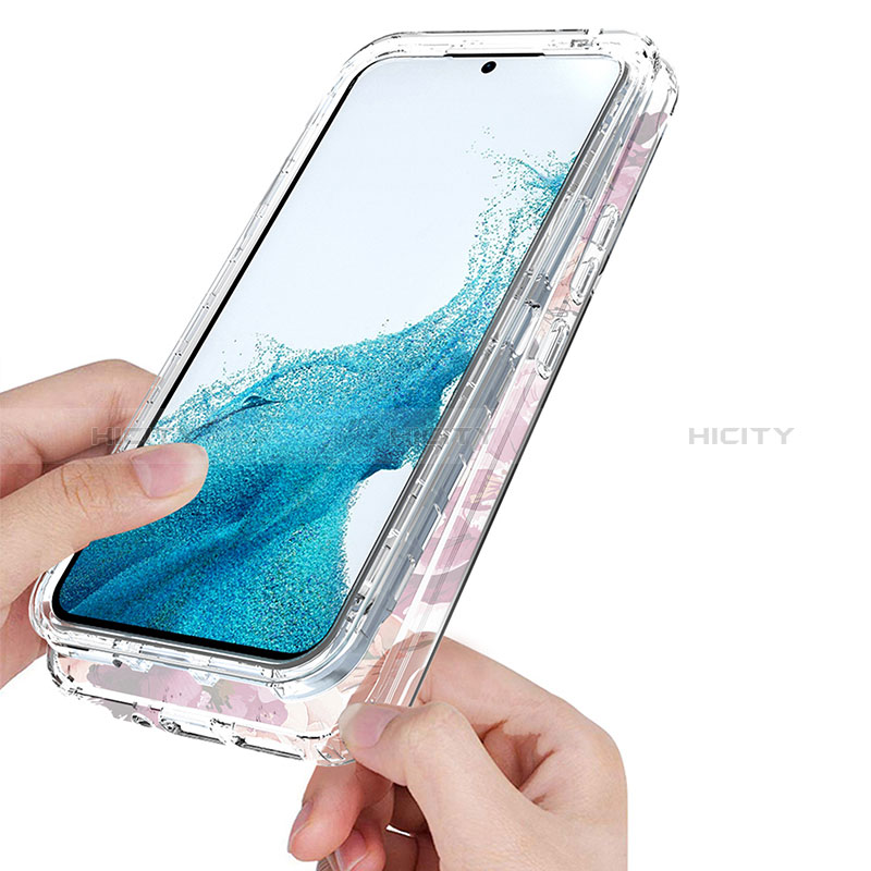 Silikon Hülle Handyhülle Ultra Dünn Flexible Schutzhülle Tasche Transparent Vorder und Rückseite 360 Grad Ganzkörper für Samsung Galaxy A54 5G