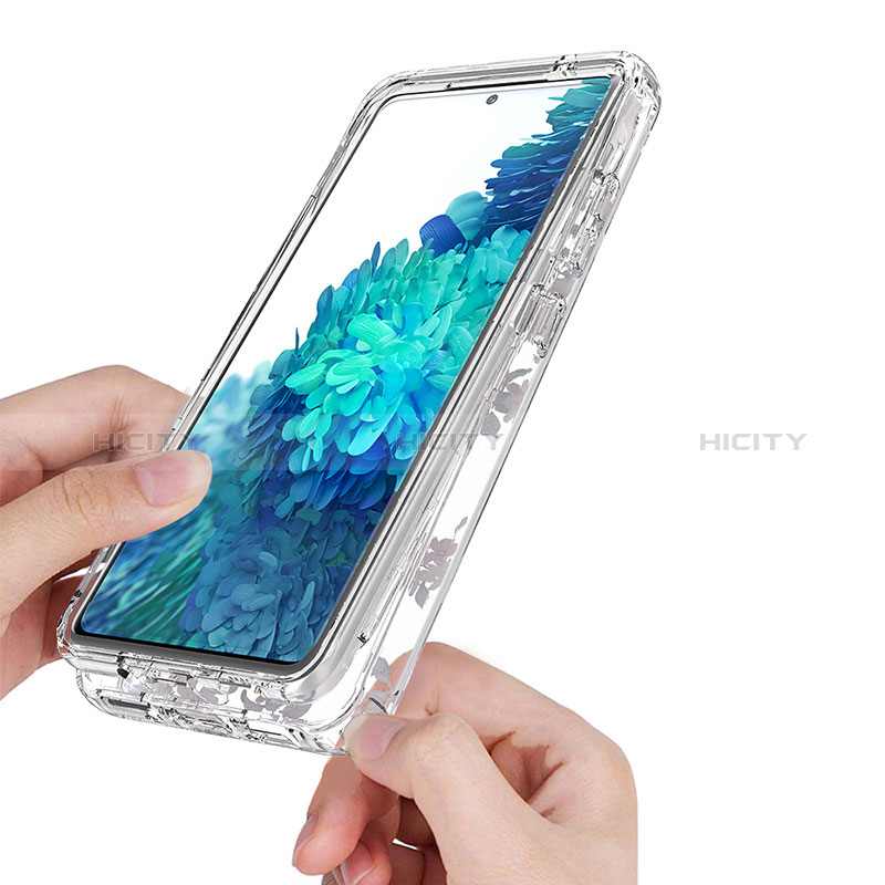 Silikon Hülle Handyhülle Ultra Dünn Flexible Schutzhülle Tasche Transparent Vorder und Rückseite 360 Grad Ganzkörper für Samsung Galaxy S20 FE (2022) 5G