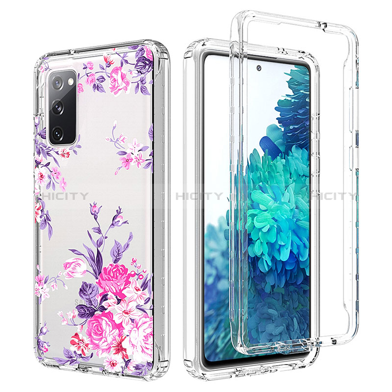 Silikon Hülle Handyhülle Ultra Dünn Flexible Schutzhülle Tasche Transparent Vorder und Rückseite 360 Grad Ganzkörper für Samsung Galaxy S20 FE 5G