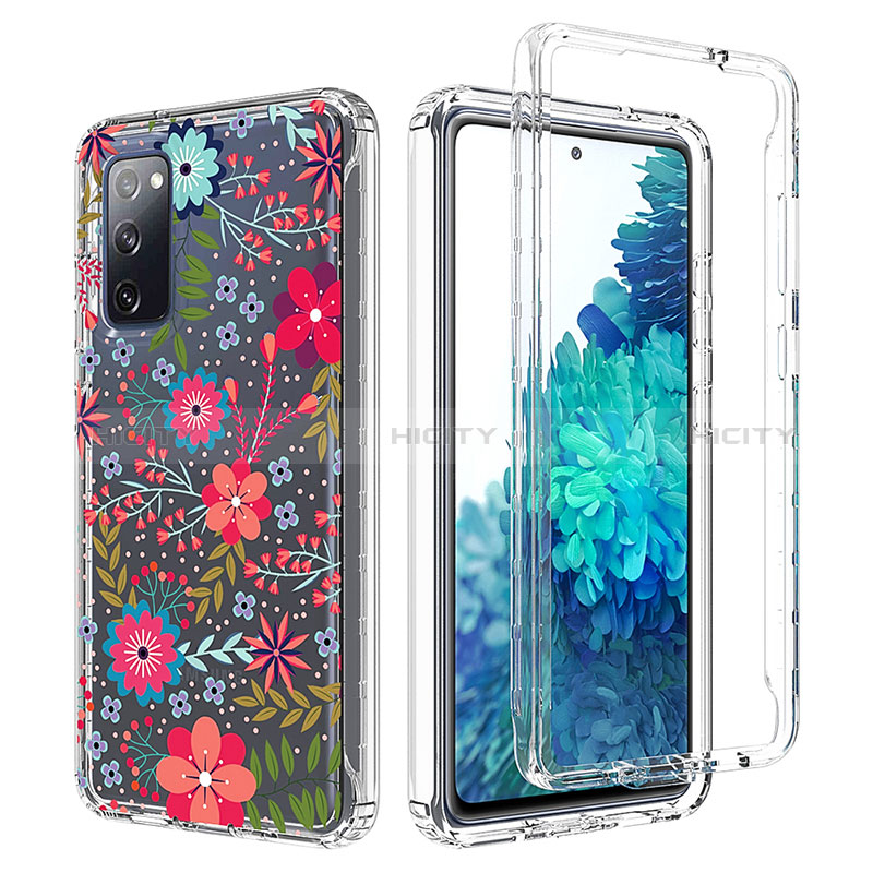 Silikon Hülle Handyhülle Ultra Dünn Flexible Schutzhülle Tasche Transparent Vorder und Rückseite 360 Grad Ganzkörper für Samsung Galaxy S20 Lite 5G