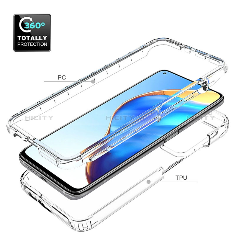 Silikon Hülle Handyhülle Ultra Dünn Flexible Schutzhülle Tasche Transparent Vorder und Rückseite 360 Grad Ganzkörper für Xiaomi Mi 10T 5G Klar