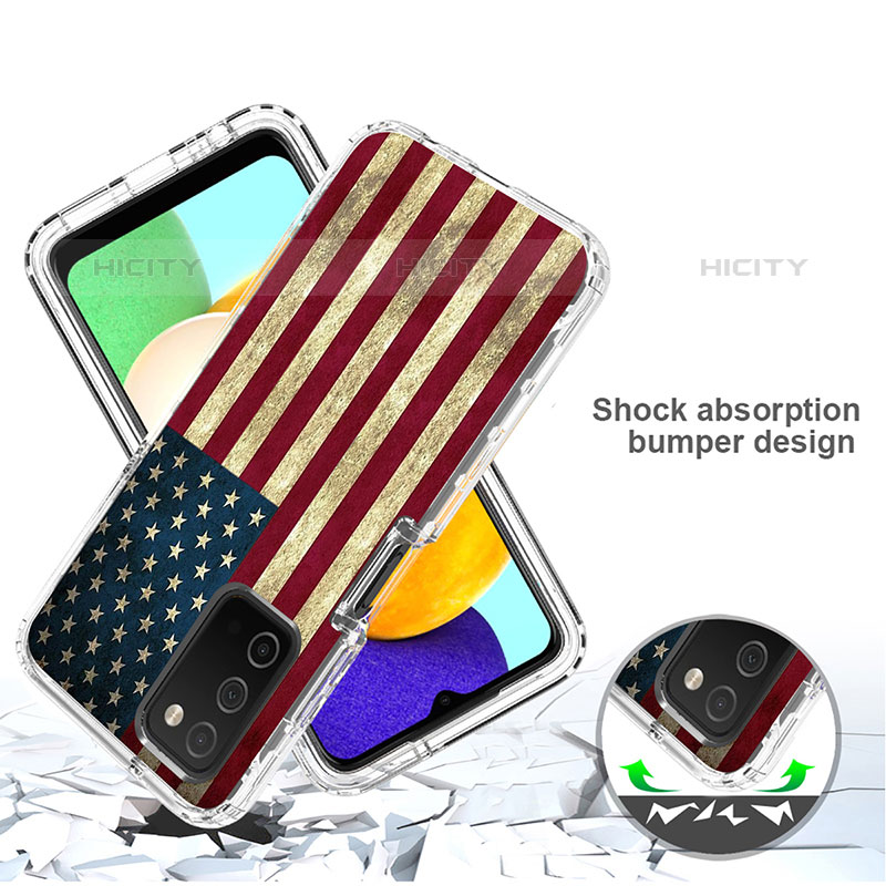 Silikon Hülle Handyhülle Ultra Dünn Flexible Schutzhülle Tasche Transparent Vorder und Rückseite 360 Grad Ganzkörper JX3 für Samsung Galaxy M02s