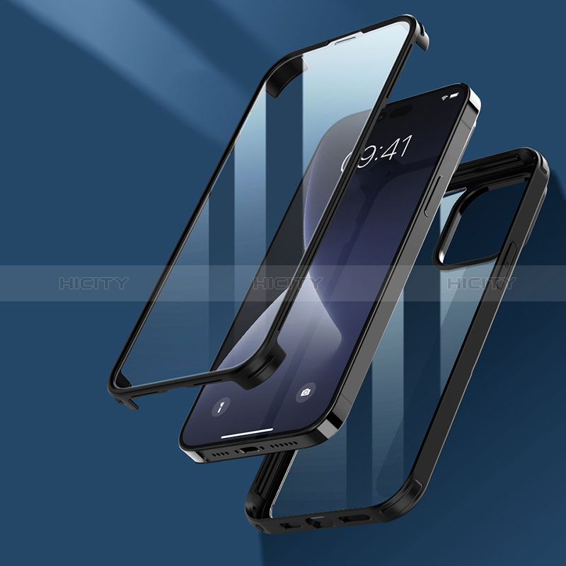 Silikon Hülle Handyhülle Ultra Dünn Flexible Schutzhülle Tasche Transparent Vorder und Rückseite 360 Grad Ganzkörper LK1 für Apple iPhone 13 Pro Max