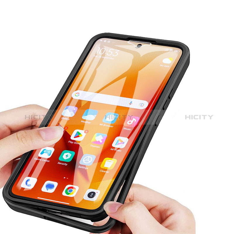 Silikon Hülle Handyhülle Ultra Dünn Flexible Schutzhülle Tasche Vorder und Rückseite 360 Grad Ganzkörper für Xiaomi Mi 13T 5G