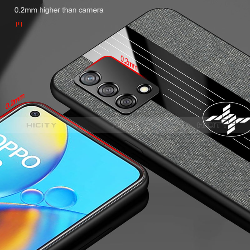 Silikon Hülle Handyhülle Ultra Dünn Flexible Schutzhülle Tasche X01L für Oppo A95 4G groß