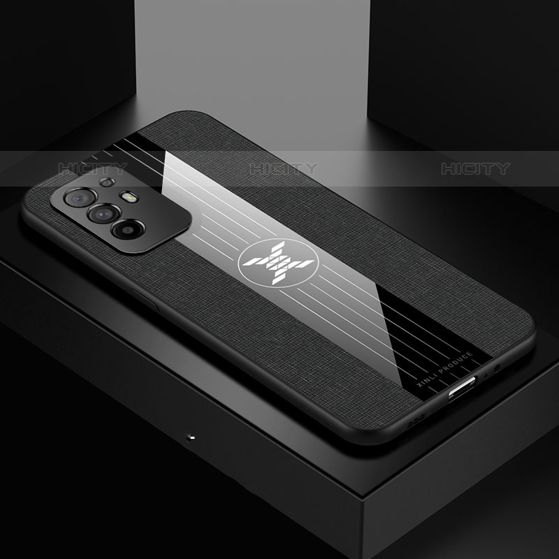 Silikon Hülle Handyhülle Ultra Dünn Flexible Schutzhülle Tasche X01L für Oppo A95 5G Schwarz