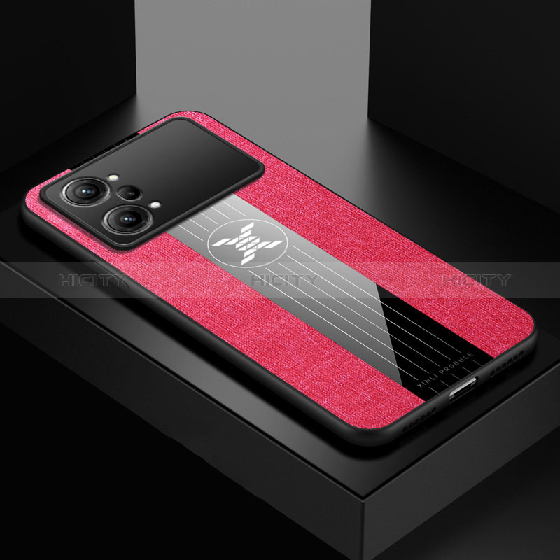 Silikon Hülle Handyhülle Ultra Dünn Flexible Schutzhülle Tasche X01L für Oppo K10 Pro 5G Rot Plus