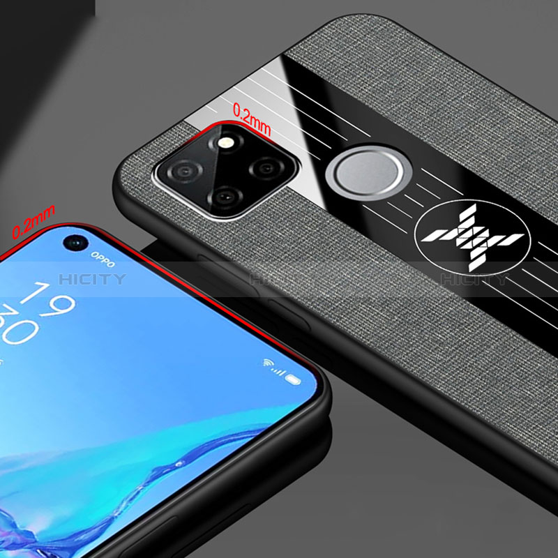 Silikon Hülle Handyhülle Ultra Dünn Flexible Schutzhülle Tasche X01L für Realme Q2i 5G