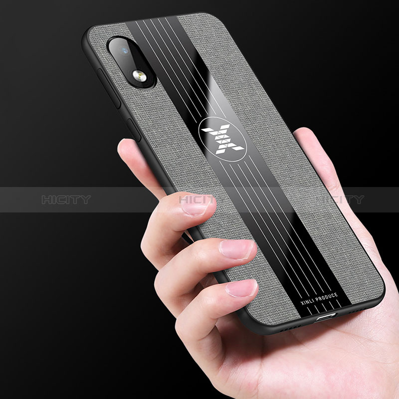 Silikon Hülle Handyhülle Ultra Dünn Flexible Schutzhülle Tasche X01L für Samsung Galaxy A01 Core