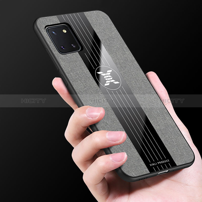 Silikon Hülle Handyhülle Ultra Dünn Flexible Schutzhülle Tasche X01L für Samsung Galaxy Note 10 Lite