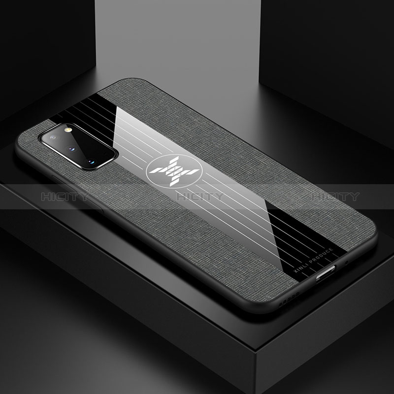 Silikon Hülle Handyhülle Ultra Dünn Flexible Schutzhülle Tasche X01L für Samsung Galaxy S20 Grau