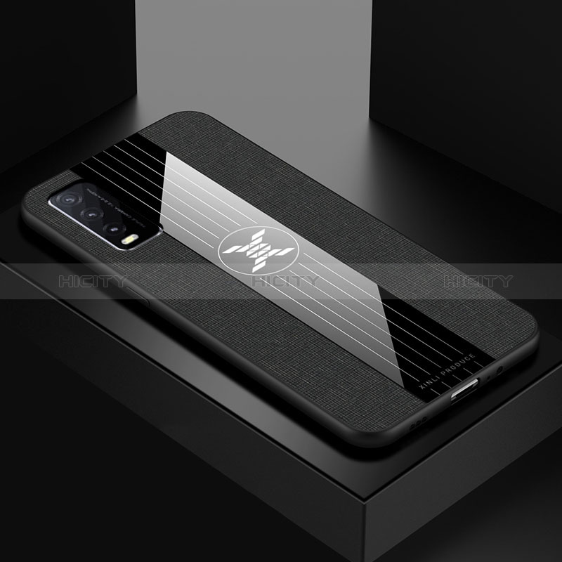 Silikon Hülle Handyhülle Ultra Dünn Flexible Schutzhülle Tasche X01L für Vivo Y20 groß
