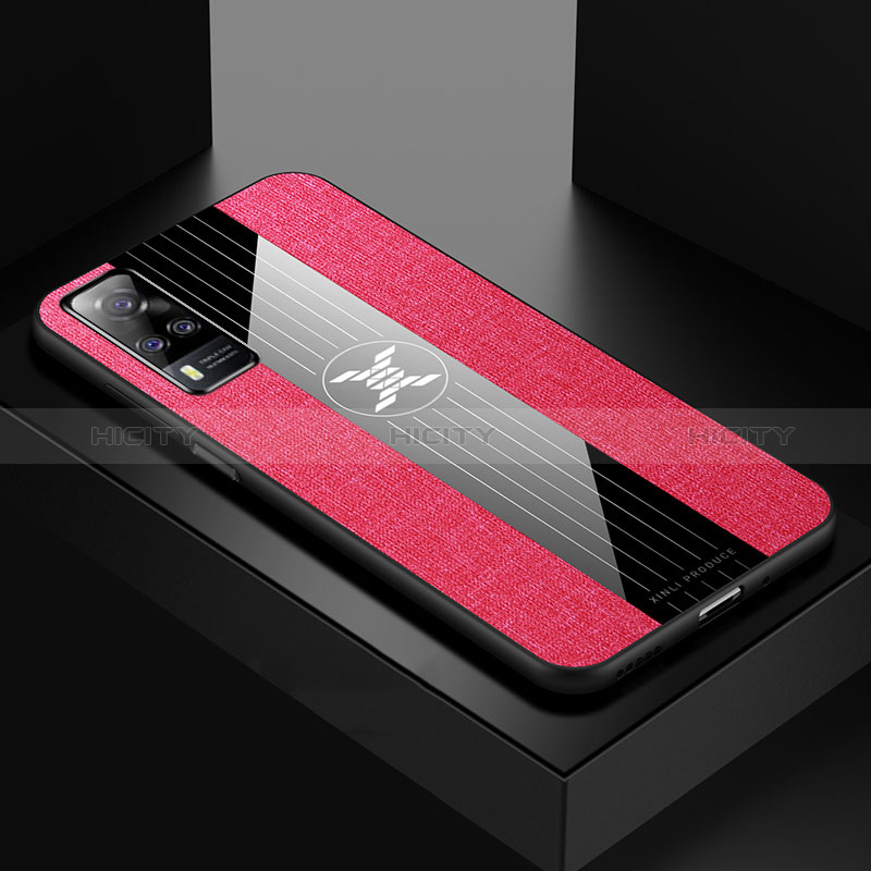 Silikon Hülle Handyhülle Ultra Dünn Flexible Schutzhülle Tasche X01L für Vivo Y53s NFC groß