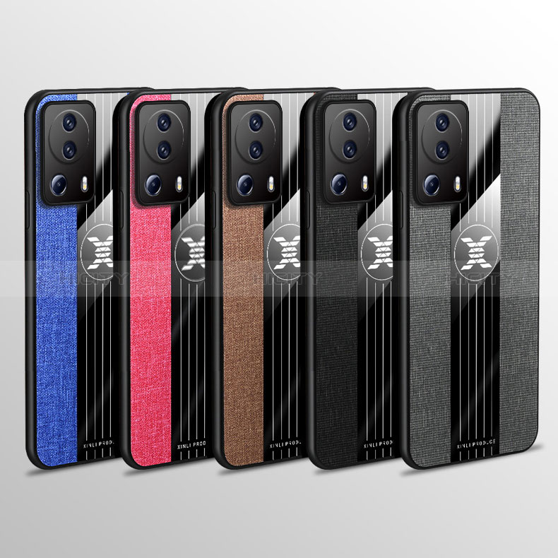 Silikon Hülle Handyhülle Ultra Dünn Flexible Schutzhülle Tasche X01L für Xiaomi Mi 13 Lite 5G groß