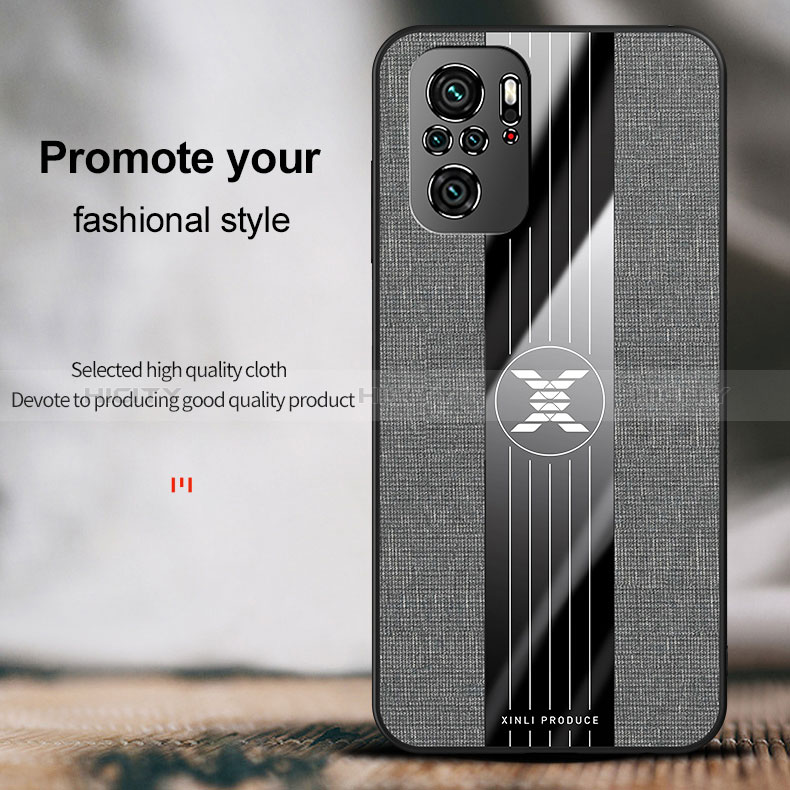 Silikon Hülle Handyhülle Ultra Dünn Flexible Schutzhülle Tasche X01L für Xiaomi Redmi Note 10S 4G groß
