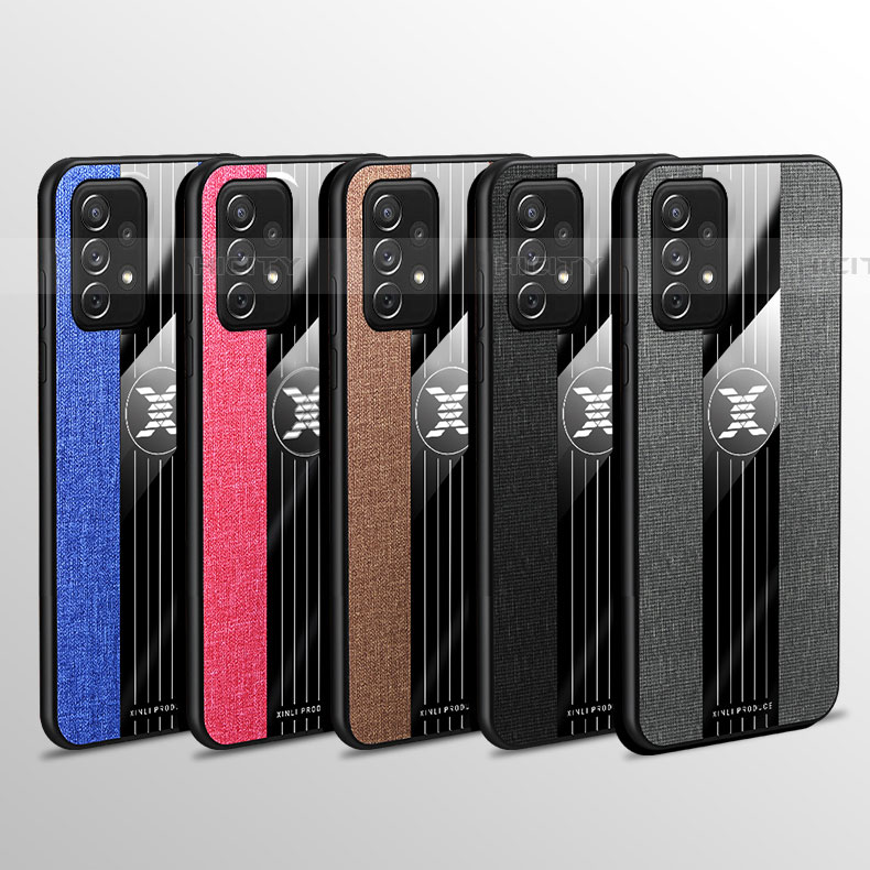 Silikon Hülle Handyhülle Ultra Dünn Flexible Schutzhülle Tasche X02L für Samsung Galaxy A72 4G